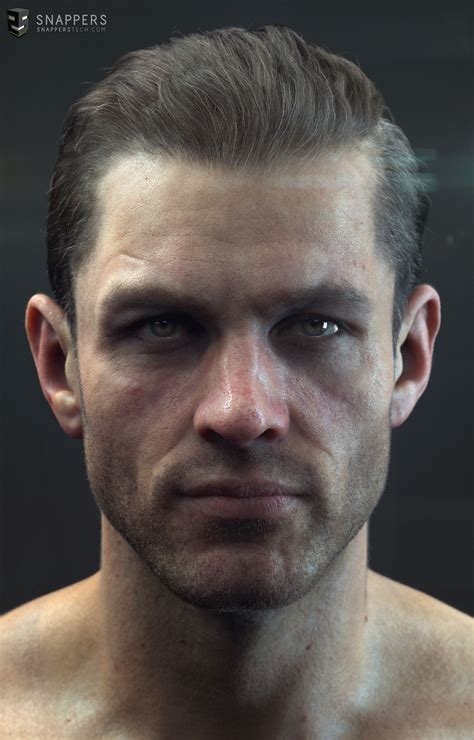 ArtStation - Generic Male, Galal Mohey | Male face, Model face ...