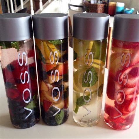 Voss Water with Fruit