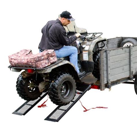 Find 48.5" Dual Steel 1,600 lb ATV UTV Trailer Utility Loading Ramps ST-4811-1600-MV2 in West ...