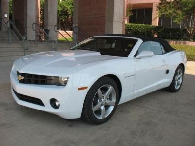 2012 Chevrolet Camaro Convertible in Summit White. | Camaro convertible, Camaro, Porsche sports car