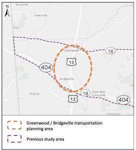 planningareamap » Town of Bridgeville