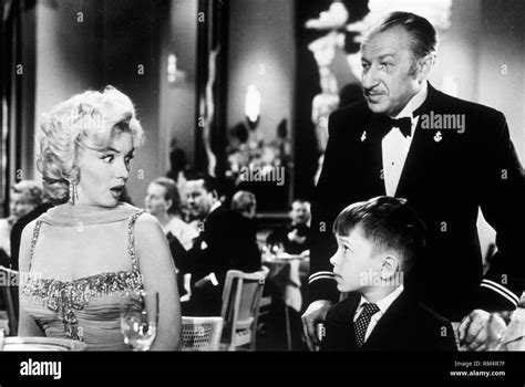 Marilyn Monroe, George Winslow, "Gentlemen Prefer Blondes" (1953) 20th Century Fox File ...