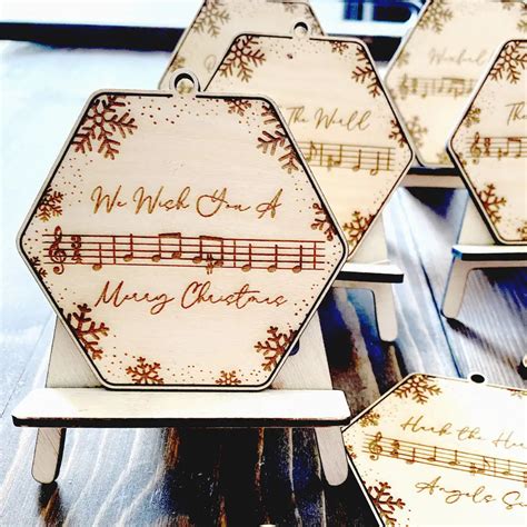 Christmas Carol Ornaments – Music Escapades Shoppe