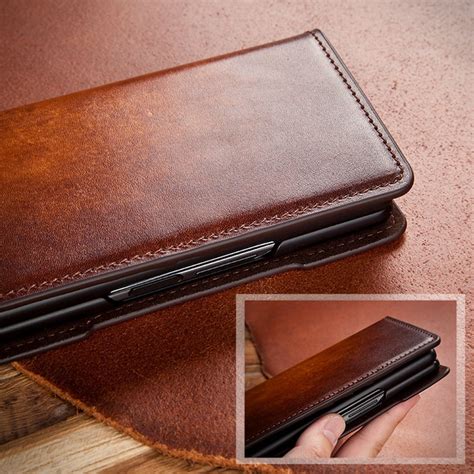 Premium Leather Wallet Galaxy Z Fold 2 Case / 8 Colors / by - Etsy