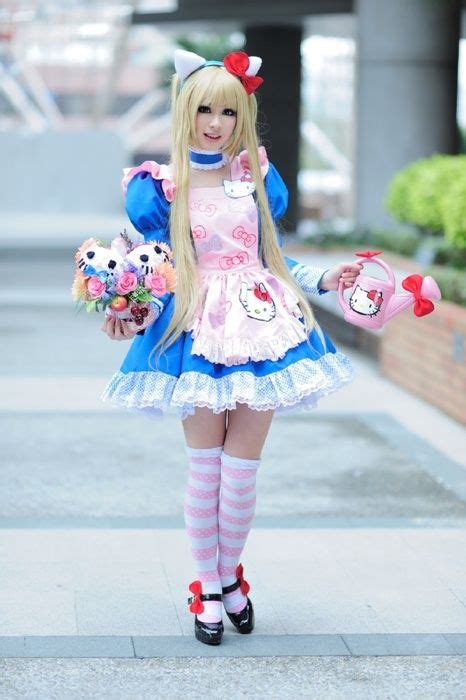 Kuromi Hello Kitty Cosplay