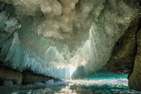 Picturesque landscapes of frozen Lake Baikal · Russia Travel Blog