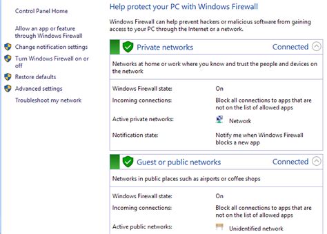 Adjust Windows 10 Firewall Rules & Settings