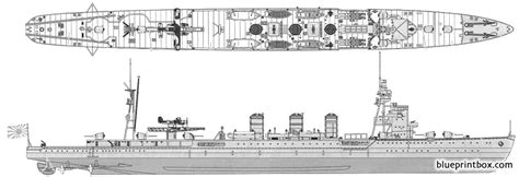 Ww2 Light Cruiser Blueprints