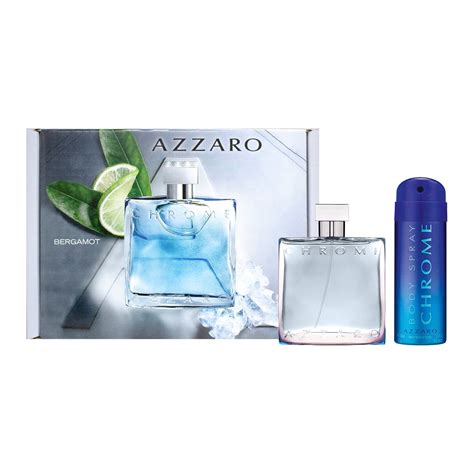 Azzaro Chrome Cologne Gift Set for Men, 2 Pieces - Walmart.com