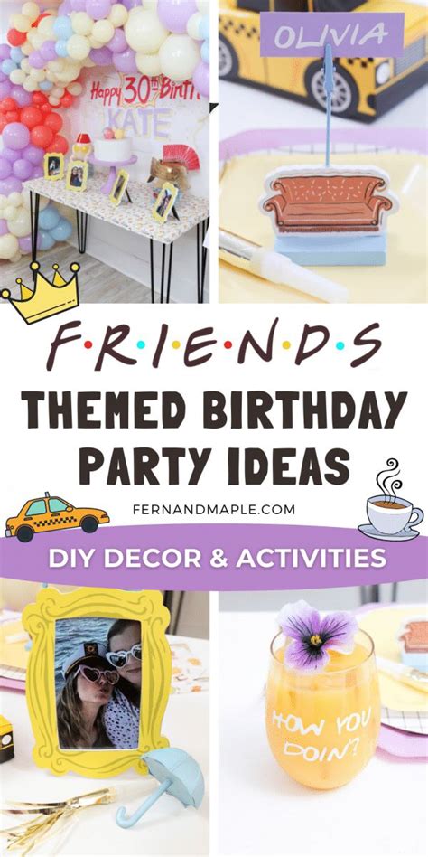 FRIENDS Themed 30th Birthday Party | 30th birthday themes, 30th ...