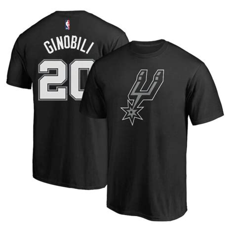 Manu Ginobili – San Antonio Spurs Logo – OnlyBasquet