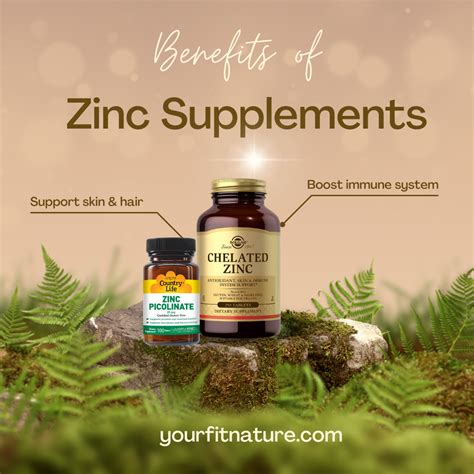 Benefits of Zinc Supplements and More Science Facts Behind - YourFitNature