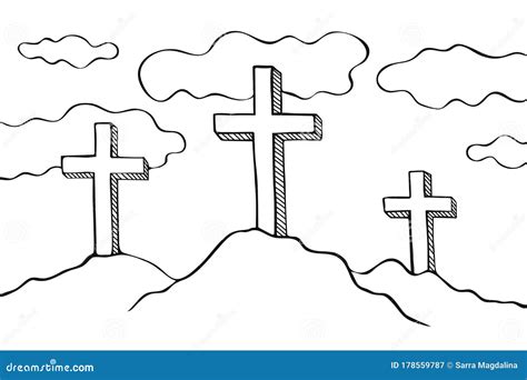 Christian Coloring Hand Lettering Quotes With Baptism. Vector ...