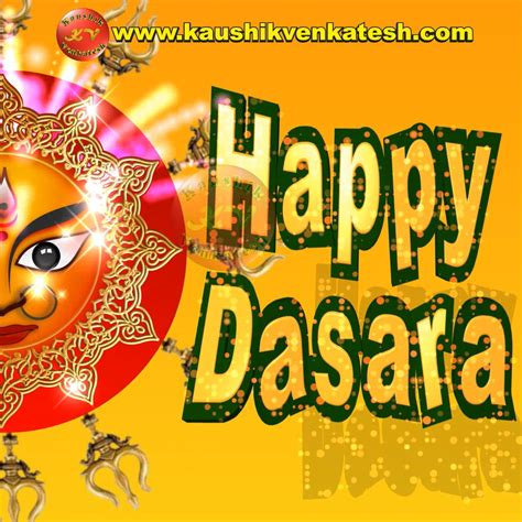 Happy Dasara Wishes - Kaushik Venkatesh