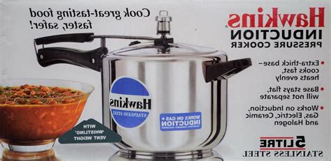 NEW Hawkins 5 Liters Stainless Steel Pressure Cooker