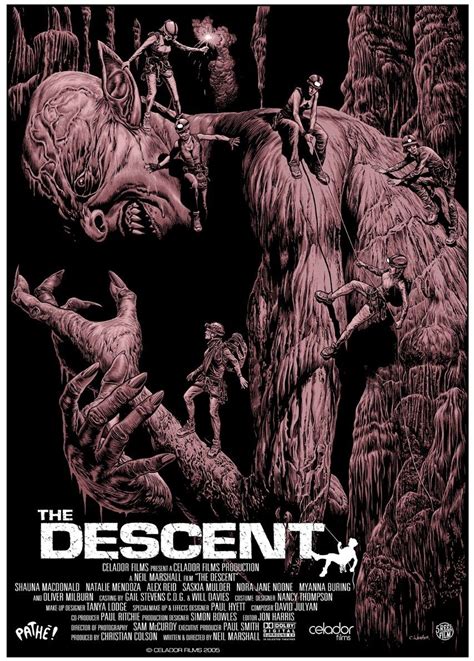 The Descent | Movie poster art, Movie posters, Alternative movie posters