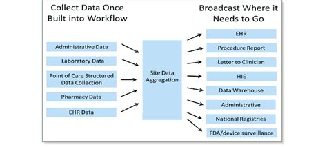 Structured data collection and reporting. EHR indicates electronic ...