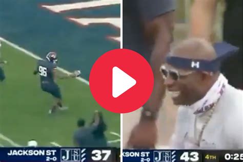 Lineman Hits "Prime Time" TD Dance After Deion Sanders Asked for It ...