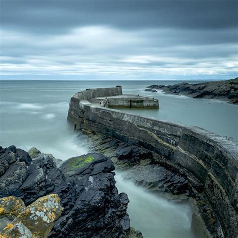 Collieston Pier & the North Sea, Aberdeenshire, Scotland | Reiseziele ...