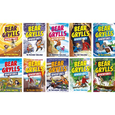 Bear Grylls 10 Book Collection (5+ Years) | Costco UK