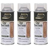 Deft 037125017132 Interior Clear Wood Finish Satin Lacquer with 12.25 ...
