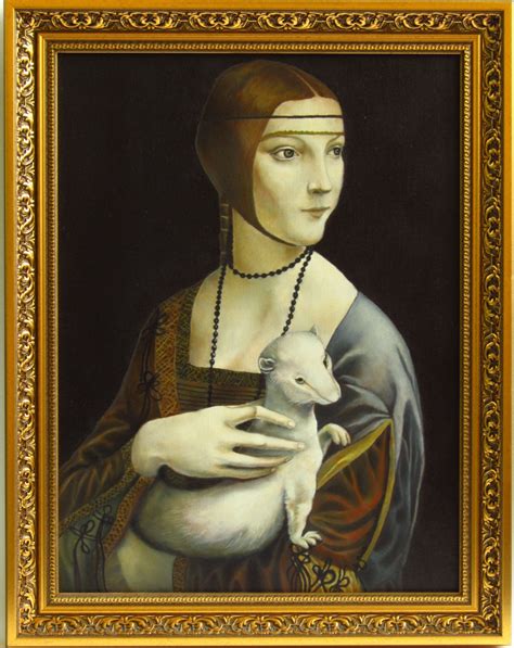 Copy of the original Lady with an Ermine by