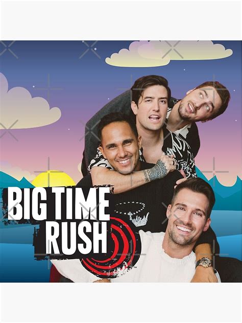 "Big Time Rush BTR Band Vintage Beach Sea Sunrise" Poster for Sale by ...