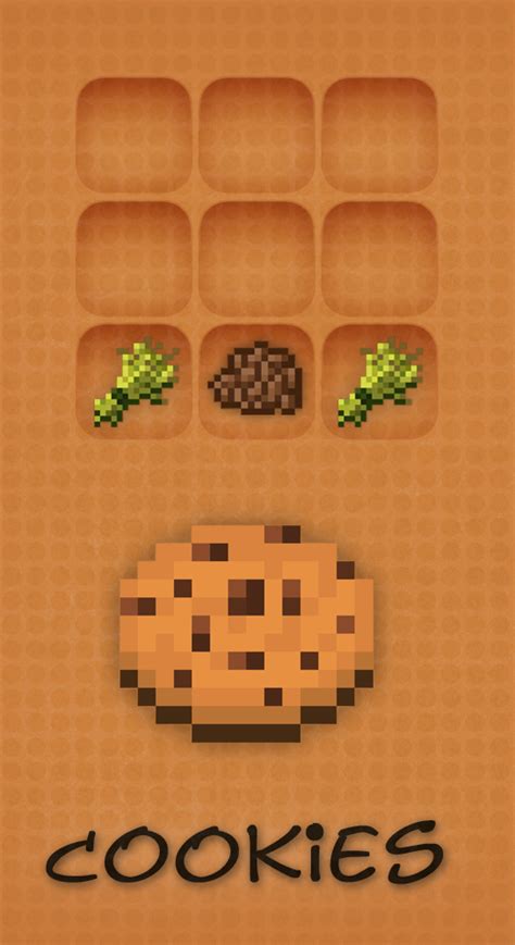 Minecraft Cookie Recipe by BlowJoe on DeviantArt