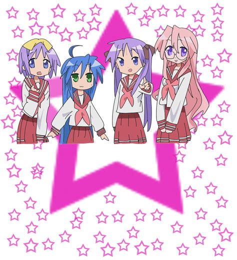 Lucky Star Main Characters by SummerFreak on DeviantArt