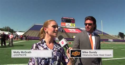 Watch: Mike Gundy Talks About His Donkey, Mullet and Hunting on ESPN ...