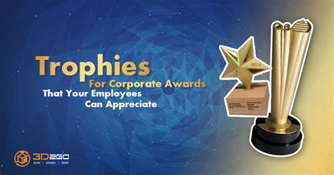 Top 3 Trophies For Corporate Awards - 3D2GO Philippines | 3D Printing ...