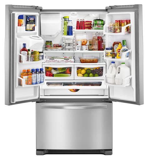 Whirlpool Stainless French Door Refrigerator - WRF555SDFZ