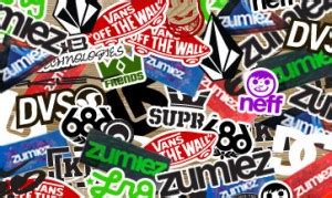 Free Zumiez Sticker Assortment | JustFreeStuff