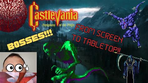 CASTLEVANIA SOTN BOSSES! From Screen to Tabletop, 5th Edition Conversion! - YouTube