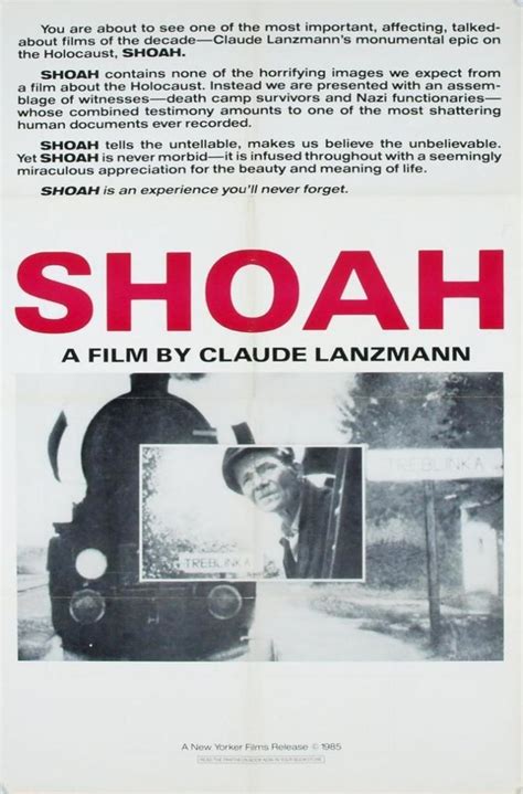 Shoah de Claude Lanzmann (1985) - Unifrance