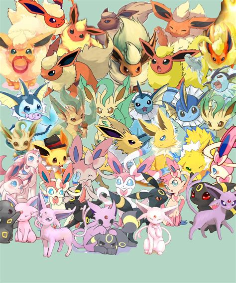 Eevee evolutions