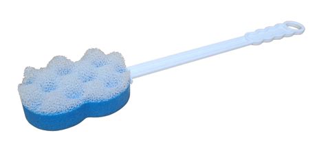 2-in-1 Long Handle Bath Sponge for Easy Bathing – Get About Mobility