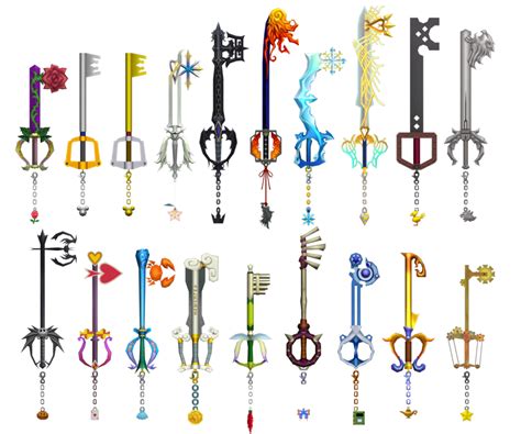 Kingdom Hearts Keyblades by o0DemonBoy0o on DeviantArt | Kingdom hearts ...