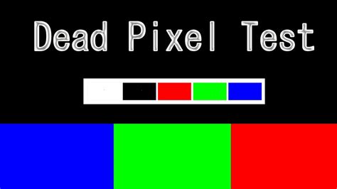 Dead Pixel Test / Screen Wipe Cleaner - iPhone, Samsung Galaxy, Monitor and TV (Seizure Warning ...