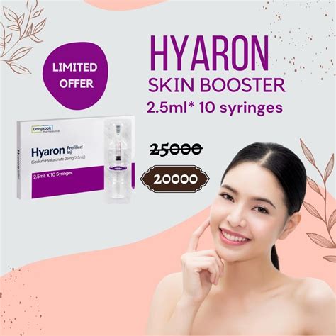Hyaron Prefilled Sodium Hyaluronate ( Skin Booster) at Rs 16500/box | Sodium Hyaluronate Eye ...
