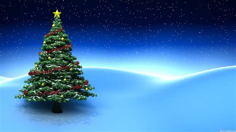 Animated Christmas Tree Wallpaper. | Christmas tree background, Blue ...