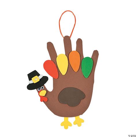 Handprint Turkey Craft Kit | Oriental Trading