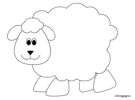 Get This Sheep coloring pages free gaw7d