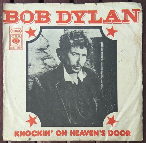 Bob Dylan – Knockin' On Heaven's Door (1973, Vinyl) - Discogs