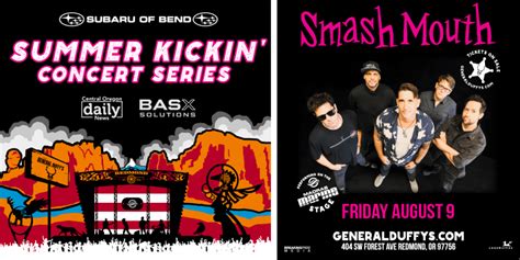 Summer Kickin’ Concerts Presents: Smash Mouth | MyCentralOregon.com - Horizon Broadcasting Group ...