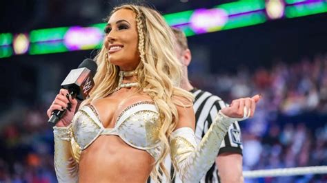 Why is Carmella currently not on WWE television?