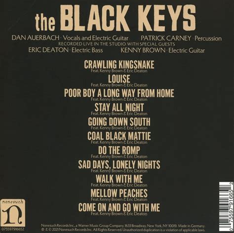 BLACK KEYS – DELTA KREAM CD – Dancing Bear