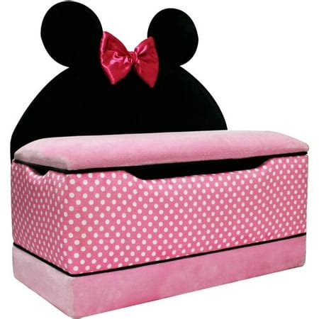 Disney Minnie Mouse Large Toy Box - Walmart.com