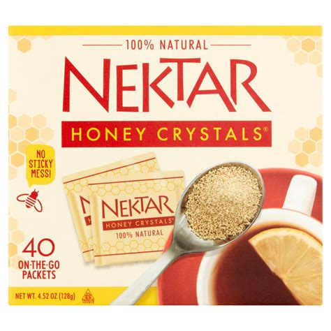 Nektar Honey Crystals, 40 count, 4.52 oz - Walmart.com - Walmart.com