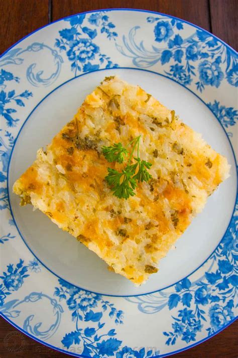 Parsley Rice Casserole Recipe - Natasha's Kitchen